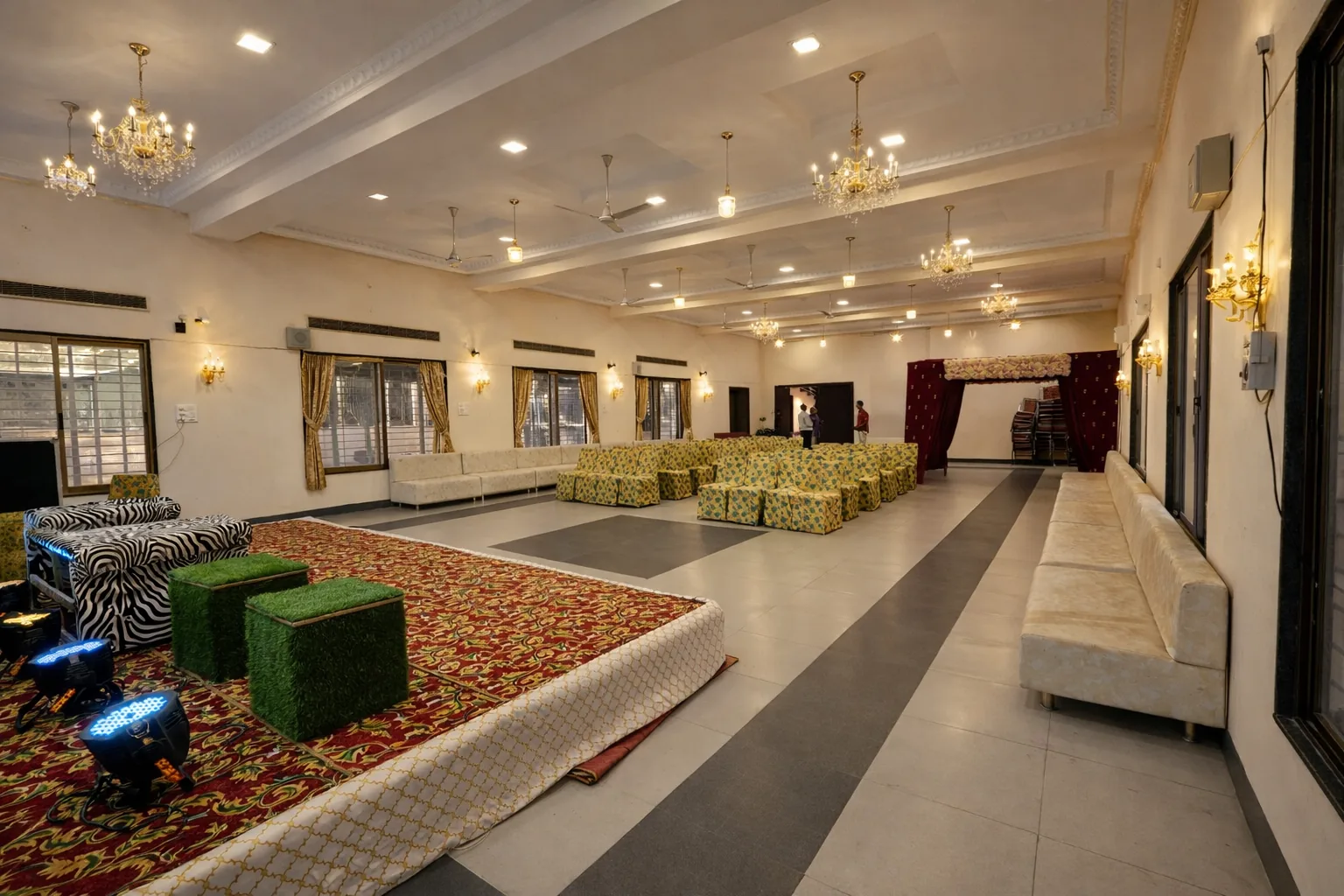 Majesty Banquet Hall Detail — Suman Wedding Venue Ujjain